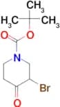 1-tert-Butoxycarbonyl-3-bromo-4-oxopiperidine