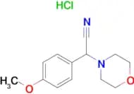 (4-Methoxy-phenyl)-morpholin-4-yl-acetonitrilehydrochloride