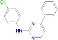 2-(4-Chlorophenyl)amino-4-phenylpyrimidine