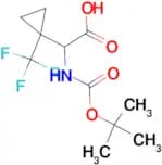 N-Boc-2-(1-Trifluoromethylcyclopropyl)-DL-glycine