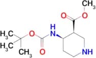 Cis-4-Boc-Amino-piperidine-3-carboxylic acid methyl ester