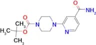 1-N-Boc-4-(4-Carbamoylpyridin-2-yl)piperazine