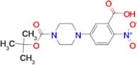 1-N-Boc-4-(3-Carboxy-4-nitrophenyl)piperazine