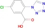 5-Chloro-2-tetrazol-1-yl-benzoic acid