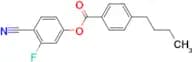 4-Cyano-3-fluorophenyl 4-butylbenzoate