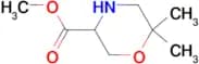 Methyl 6,6-dimethyl-morpholine-3-carboxylate