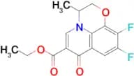 Ethyl 9,10-difluoro-3-methyl-7-oxo-3,7-dihydro-2H-[1,4]oxazino[2,3,4-ij]quinoline-6-carboxylate