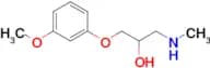 1-(3-Methoxy-phenoxy)-3-methylamino-propan-2-ol