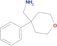 C-(4-Phenyl-tetrahydro-pyran-4-yl)-methylamine