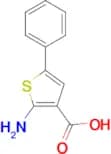 2-Amino-5-phenyl-thiophene-3-carboxylic acid