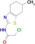 2-Chloro-N-(6-methyl-4,5,6,7-tetrahydro-benzothiazol-2-yl)-acetamide