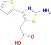 (2-Amino-4-thiophen-2-yl-thiazol-5-yl)-acetic acid