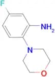 5-Fluoro-2-morpholin-4-yl-phenylamine