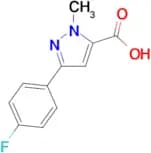 3-(4-Fluorophenyl)-1-methyl-1H-pyrazole-5-carboxylic acid