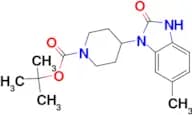 Tert-Butyl 4-(6-methyl-2-oxo-2,3-dihydro-1H-1,3-benzodiazol-1-yl)piperidine-1-carboxylate