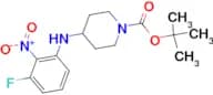 Tert-Butyl 4-(3-fluoro-2-nitrophenylamino)piperidine-1-carboxylate