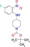 Tert-Butyl 4-(4-fluoro-2-nitrophenylamino)piperidine-1-carboxylate