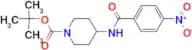 Tert-Butyl 4-(4-nitrobenzamido)piperidine-1-carboxylate