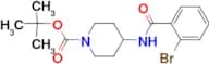 Tert-Butyl 4-(2-bromobenzamido)piperidine-1-carboxylate