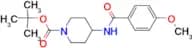 Tert-Butyl 4-(4-methoxybenzamido)piperidine-1-carboxylate