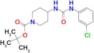 Tert-Butyl 4-[3-(3-chlorophenyl)ureido]piperidine-1-carboxylate