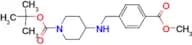Tert-Butyl 4-[4-(methoxycarbonyl)benzylamino]piperidine-1-carboxylate