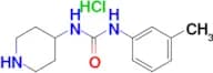 1-(Piperidin-4-yl)-3-m-tolylurea hydrochloride
