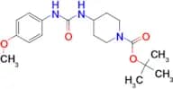 Tert-Butyl 4-[3-(4-methoxyphenyl)ureido]piperidine-1-carboxylate