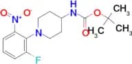 Tert-Butyl 1-(2-fluoro-6-nitrophenyl)piperidin-4-ylcarbamate