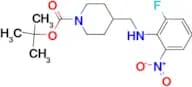 Tert-Butyl 4-[(2-fluoro-6-nitrophenylamino)methyl]piperidine-1-carboxylate