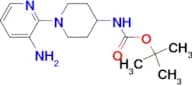 Tert-Butyl 1-(3-aminopyridin-2-yl)piperidin-4-ylcarbamate