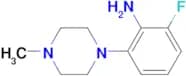 2-Fluoro-6-(4-methylpiperazin-1-yl)aniline