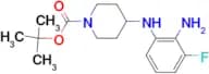 Tert-Butyl 4-(2-amino-3-fluorophenylamino)piperidine-1-carboxylate