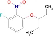 1-Fluoro-2-nitro-3-(pentan-3-yloxy)benzene