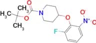Tert-Butyl 4-(2-fluoro-6-nitrophenoxy)piperidine-1-carboxylate