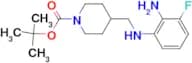 Tert-Butyl 4-[(2-amino-3-fluorophenylamino)methyl]piperidine-1-carboxylate
