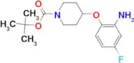 Tert-Butyl 4-(2-amino-4-fluorophenoxy)piperidine-1-carboxylate
