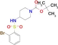 Tert-Butyl 4-(2-bromophenylsulfonamido)piperidine-1-carboxylate