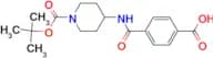 4-[1-(tert-Butoxycarbonyl)piperidin-4-ylcarbamoyl]benzoic acid
