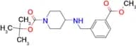Tert-Butyl 4-[3-(methoxycarbonyl)benzylamino]piperidine-1-carboxylate