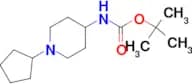 Tert-Butyl 1-cyclopentylpiperidin-4-ylcarbamate