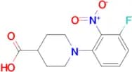 1-(3-Fluoro-2-nitrophenyl)piperidine-4-carboxylic acid