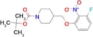 Tert-Butyl 4-[(3-fluoro-2-nitrophenoxy)methyl]piperidine-1-carboxylate
