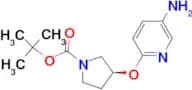 (S)-tert-Butyl 3-(5-aminopyridin-2-yloxy)pyrrolidine-1-carboxylate