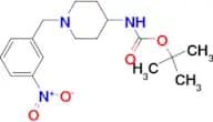 Tert-Butyl 1-(3-nitrobenzyl)piperidin-4-ylcarbamate