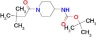 Tert-Butyl 1-(3,3-dimethylbutanoyl)piperidin-4-ylcarbamate