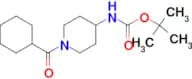 Tert-Butyl 1-(cyclohexanecarbonyl)piperidin-4-ylcarbamate