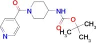 Tert-Butyl 1-isonicotinoylpiperidin-4-ylcarbamate