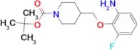 Tert-Butyl 4-[(2-amino-6-fluorophenoxy)methyl]piperidine-1-carboxylate
