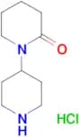 1-(Piperidin-4-yl)piperidin-2-one hydrochloride